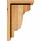 Ekena Millwork Newport Rough Sawn Corbel w/Backplate, Western Red Cedar, 8"W x 8"D x 12"H COR08X08X12NEW01RWR - alternate 2